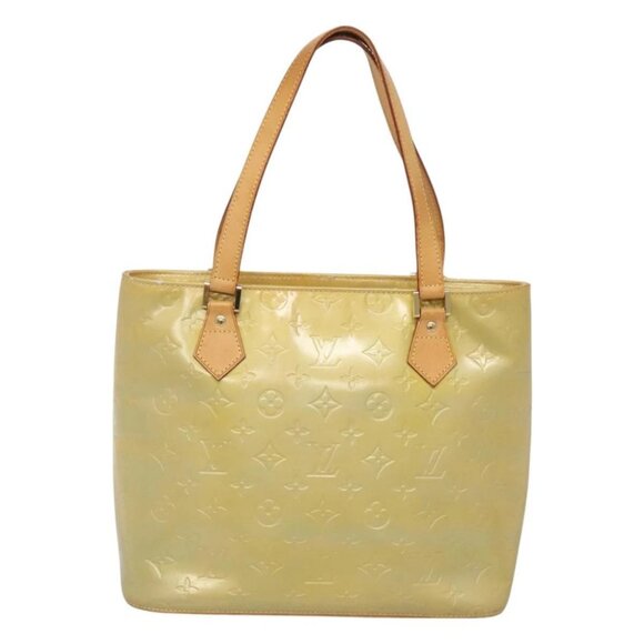 LOUIS VUITTON Monogram Vernis Houston Hand Bag Gris M91053 LV Auth hk2532 - Picture 2 of 16